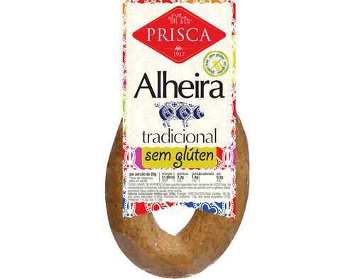 ALHEIRA TRADICIONAL S/GLUTEN PRISCA 180G